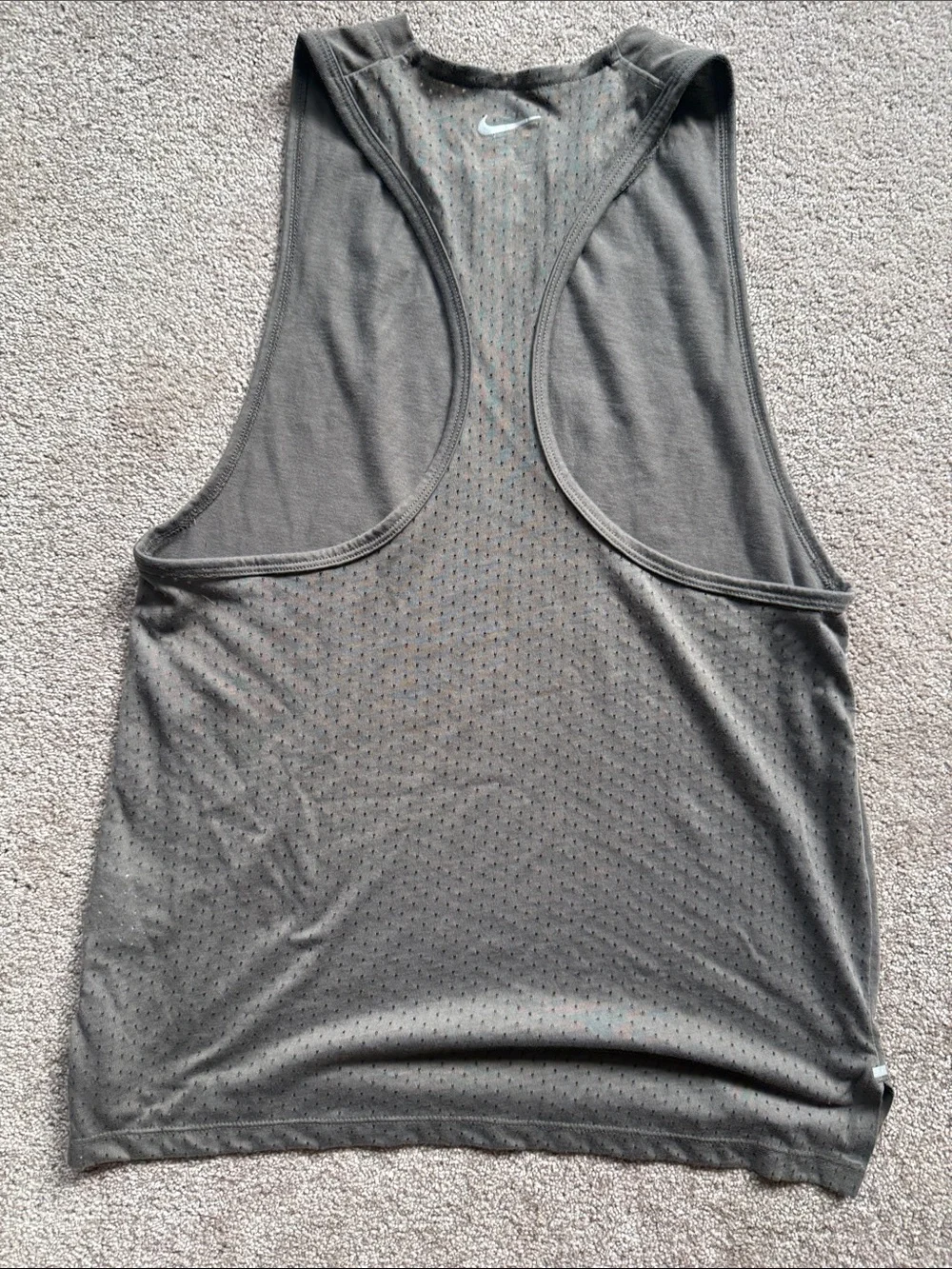 Nike Olive Green Dri-FIT Women’s Tank